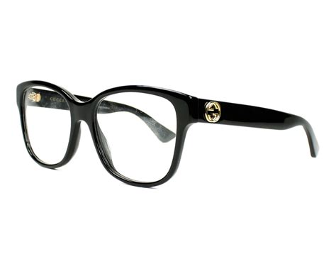 black gucci eyeglasses|black Gucci eyeglasses frames women.